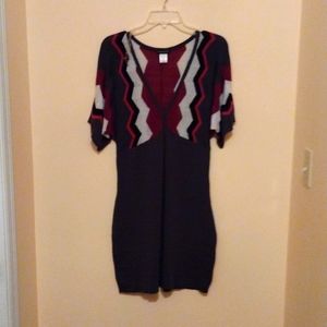 Lightweight sweater dress for summer wear, mini